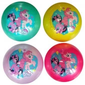 268585  Мяч "Играем вместе" "Hasbro. Мой маленький пони" 23см, в ассорт. в сетке (русс. уп.) в кор.1 - КОЛОРЛОН ВТД Новосибирск