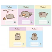 Тетр 24л скр А5 кл карт PS16/5-EAC выб УФ двойной Pusheen - КОЛОРЛОН ВТД Новосибирск