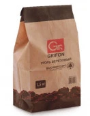 Уголь березовый GRIFON 1,5 кг крафт-пакет 610-041 - КОЛОРЛОН ВТД Новосибирск