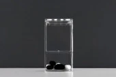 Стакан для зубных щеток с разделителем Black and White 860-18 - КОЛОРЛОН ВТД Новосибирск