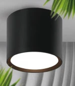 Накладной WOLTA WSL-GX53/01BL IP20 черный D82x70 - КОЛОРЛОН ВТД Новосибирск