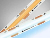 Лента GS2603 COB 320Led/ 10W m/ 12V IP20 6500K/ 5000*8*1.54mm/рез 50mm (2 конт.) - КОЛОРЛОН ВТД Новосибирск