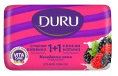 Duru 1+1 SOFT SENS мыло "Малина-Ежевика" 80г - КОЛОРЛОН ВТД Новосибирск