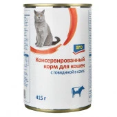 415Г ВЛАЖНЫЙ КОРМ ARO ДЛЯ КОШЕК ГОВЯДИНА - КОЛОРЛОН ВТД Новосибирск