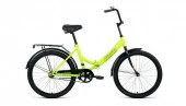 Велосипед ALTAIR CITY 24 (24" 1 ск. рост 16" скл.) 2020-2021, зеленый/серый, RBKT1YF41005 - КОЛОРЛОН ВТД Новосибирск