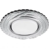 40504 CD4037 20LED*2835SMD 4000K, GX53, без лампы, прозрачный, хром - КОЛОРЛОН ВТД Новосибирск