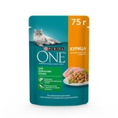 75Г КОРМ PURINA ONE ДЛЯ ДОМАШНИХ КОШЕК КУРИЦА  67092 - КОЛОРЛОН ВТД Новосибирск