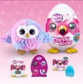 9537 Игровой набор ZURU PETS ALIVE плюшевая   "птичка-повторюшка", звук, ассорт - КОЛОРЛОН ВТД Новосибирск