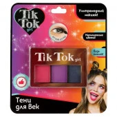 Тени для век 3 цвета №2 TIK TOK GIRL  ES61580TTG - КОЛОРЛОН ВТД Новосибирск