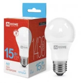 15W Лампа сд LED-A60-VC 15Вт 230В Е27 6500К 1430Лм IN HOME - КОЛОРЛОН ВТД Новосибирск
