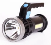 Ultraflash LED53765 (фонарь аккум. 4В, черный, 2LED, 3 Вт, 4 режима, USB) - КОЛОРЛОН ВТД Новосибирск
