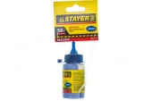 Краска STAYER для разметочных шнуров, синяя, 50г 0640-1_z01 - КОЛОРЛОН ВТД Новосибирск