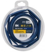 Трубка ТУТ нг-LS 5/2,5 синяя (2м) IEK - КОЛОРЛОН ВТД Новосибирск