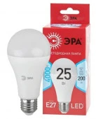 25W  ЭРА RED LINE LED A65-25W-840-E27 R 25Вт груша нейтральный белый свет - КОЛОРЛОН ВТД Новосибирск