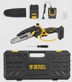 Denzel Цепная мини-пила аккумуляторная бесщет., CCS-150, шина 150 мм, Li-Ion, 20 В - КОЛОРЛОН ВТД Новосибирск