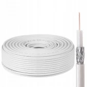 Кабель RG-6U коаксиальный, бухта 10м, белый PROconnect 01-2205-10 - КОЛОРЛОН ВТД Новосибирск