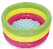 Бассейн Bestway надувной Swim Squad d=70см h=24см 41л с надувным дном, 2+ арт.51128 Код258632 - КОЛОРЛОН ВТД Новосибирск