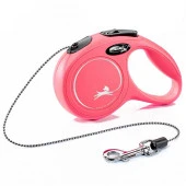 flexi рулетка New Classic XS (до 8 кг) 3 м трос красная - КОЛОРЛОН ВТД Новосибирск
