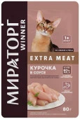 80Г ПАУЧ WINNER ВЗР КОШ КУРОЧКА В СОУСЕ  134317 - КОЛОРЛОН ВТД Новосибирск