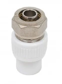Фитинг полипропиленовый с переходом на PEX D20 х 16 (2,0) мм - КОЛОРЛОН ВТД Новосибирск