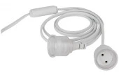 Патрон ЭРА FITO-Holder G13 IP65 mini для ламп FITO до 600 мм 2хG13 с выключателем, вилкой 1.5 м - КОЛОРЛОН ВТД Новосибирск