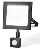 100W Прожектор с датчиком движения ST8115 BK черный IP65 LED 6500K - КОЛОРЛОН ВТД Новосибирск