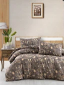КПБ DO&CO"RANFORCE"200*220 (50*70/2) KAREL (коричневый) - КОЛОРЛОН ВТД Новосибирск