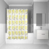 Штора для ванной комнаты, 180*180 см, PEVA, Cozy cats, Milardo, 528V180M11/P26PV11i11 - КОЛОРЛОН ВТД Новосибирск