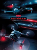 80ЗКт6В1_28683 Записная книжка 80л А6ф клетка тв.пер. глянц. ламин.  -DRONE- - КОЛОРЛОН ВТД Новосибирск