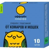 спираль Комарофф оффлайн Быстро от комаров и мошек 10шт/Химик/60 - КОЛОРЛОН ВТД Новосибирск
