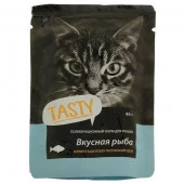 Tasty  влаж.д/кошек 85г рыба в желе - КОЛОРЛОН ВТД Новосибирск