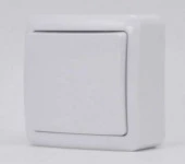 751-0200-100 VIOLA Выключатель 1 кл. белый - КОЛОРЛОН ВТД Новосибирск