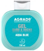 AGRADO Гель для ванн и душа "Aqua blue", 750ml - КОЛОРЛОН ВТД Новосибирск