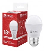 18W LED-ШАР-VC 18Вт 230В E27 4000K 1620Лм IN HOME - КОЛОРЛОН ВТД Новосибирск