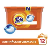 TIDE СМС жидк. в растворимых капсулах Альпийская свежесть 12х25.2г - КОЛОРЛОН ВТД Новосибирск