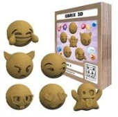 20080 QBRIX Картонный 3D конструктор Эмодзи Ver. 2 - КОЛОРЛОН ВТД Новосибирск