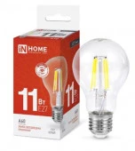 11W сд LED-A60-deco 11Вт 230В Е27 4000К 1160Лм прозрачная IN HOME - КОЛОРЛОН ВТД Новосибирск