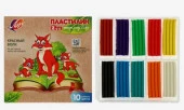 Пластилин 10цв. ЛУЧ "Zoo" 29С 1721-08 - КОЛОРЛОН ВТД Новосибирск