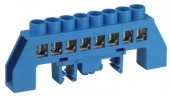 Шина "N" в изоляторе на DIN-рейку 8х12мм 8 групп ЭРА NO-224-110 - КОЛОРЛОН ВТД Новосибирск