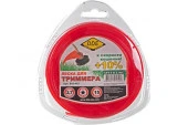 Корд триммерный в блистере DDE "Speed line" (звезда) 2,7 мм х 15 м, красный - КОЛОРЛОН ВТД Новосибирск
