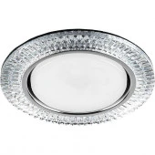 32997 CD4033 20LED*2835 SMD 4000K,  GX53, б/л Точка, прозрачный, хром - КОЛОРЛОН ВТД Новосибирск