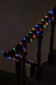 СНОУ БУМ Эл.гирлянда шнур 10м, 100LED, мульти, пост.свеч., ПВХ прозр., d5мм, IP65, 220В - КОЛОРЛОН ВТД Новосибирск