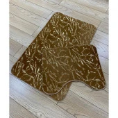 Набор ковриков для в/к MRAMOR 60х100+50х60 brown - КОЛОРЛОН ВТД Новосибирск