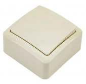 751-0300-100 VIOLA Выключатель 1 кл. крем - КОЛОРЛОН ВТД Новосибирск