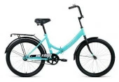 Велосипед ALTAIR CITY 24 (24" 1 ск. рост 16" скл.) 2020-2021, мятный/серый, RBKT1YF41006 - КОЛОРЛОН ВТД Новосибирск