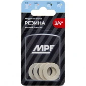 Прокладка 3/4 MPF белая (резина) (4 шт.), MP - КОЛОРЛОН ВТД Новосибирск