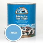 ЭКСПЕРТ Эмаль ПФ-115 глянц голубая RAL 5012 (2,7кг; 6шт) - КОЛОРЛОН ВТД Новосибирск