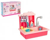 IT107475 Набор "Кухня Girl's club" наст.вода, посуда мен.цвет в воде+акс,в/к 42,5*12,1*28 см - КОЛОРЛОН ВТД Новосибирск
