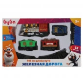 320477 Железная дорога БУБА длина пути 145, кор.26*16*3,5см ИГРАЕМ ВМЕСТЕ в кор.2*72шт - КОЛОРЛОН ВТД Новосибирск