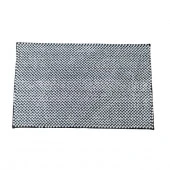 SWM-5001DGY-B Коврик д/ванной 50Х80см LOLLY, белый/серый, полиэстер - КОЛОРЛОН ВТД Новосибирск